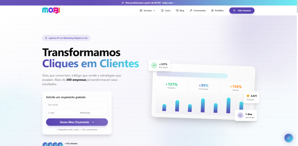Criação de Sites e Marketing Digital em São Leopoldo