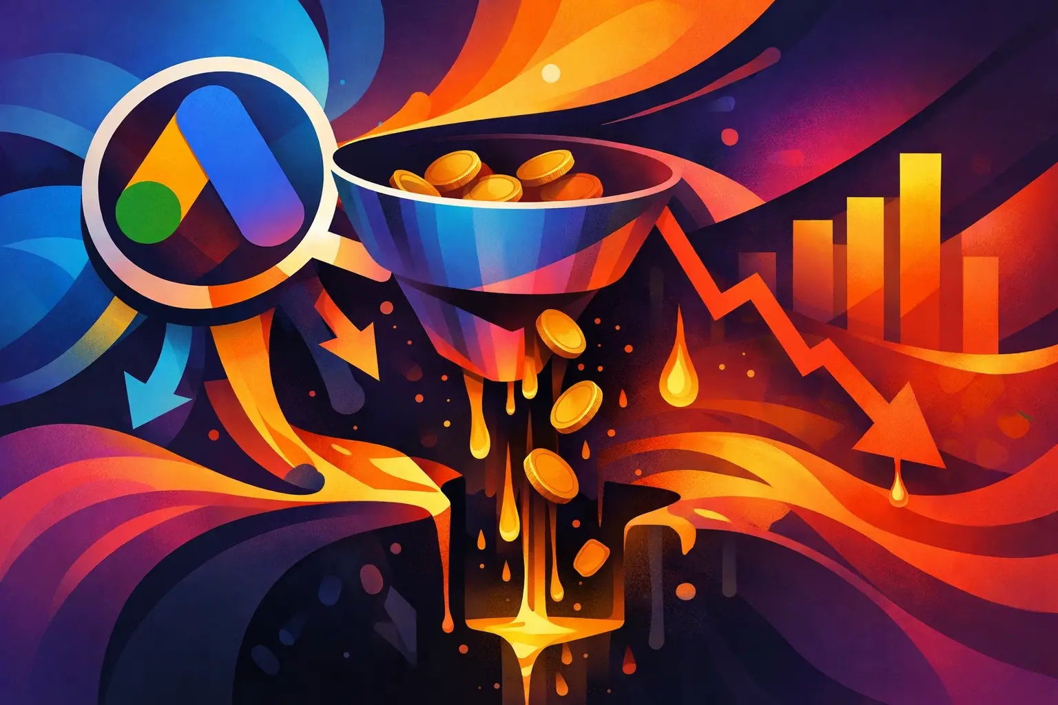 Auditoria Google Ads: onde seu orçamento vaza
