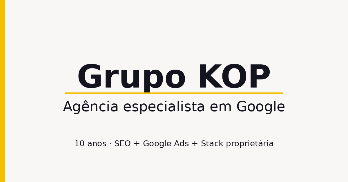 Agência especialista em Google